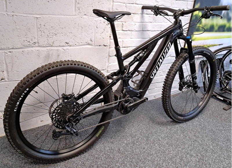 EX DISPLAY Specialized Turbo Levo Comp Alloy Electric Mountain Bike S3 2023 in Black/Dove-2